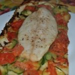 Hojaldre de verduras y pescado