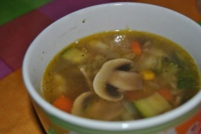 Caldito o sopa de verduras FÁCIL y RÁPIDA