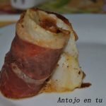 Rollito de panga y jamón serrano