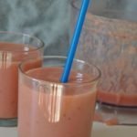 Batido de sandía y plátano. Fácil, Rápido y Saludable