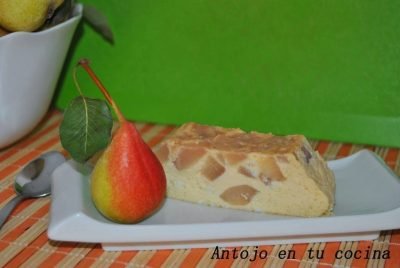 Flan con Peras de San Juan
