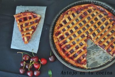 CHERRY PIE o tarta de cerezas americana