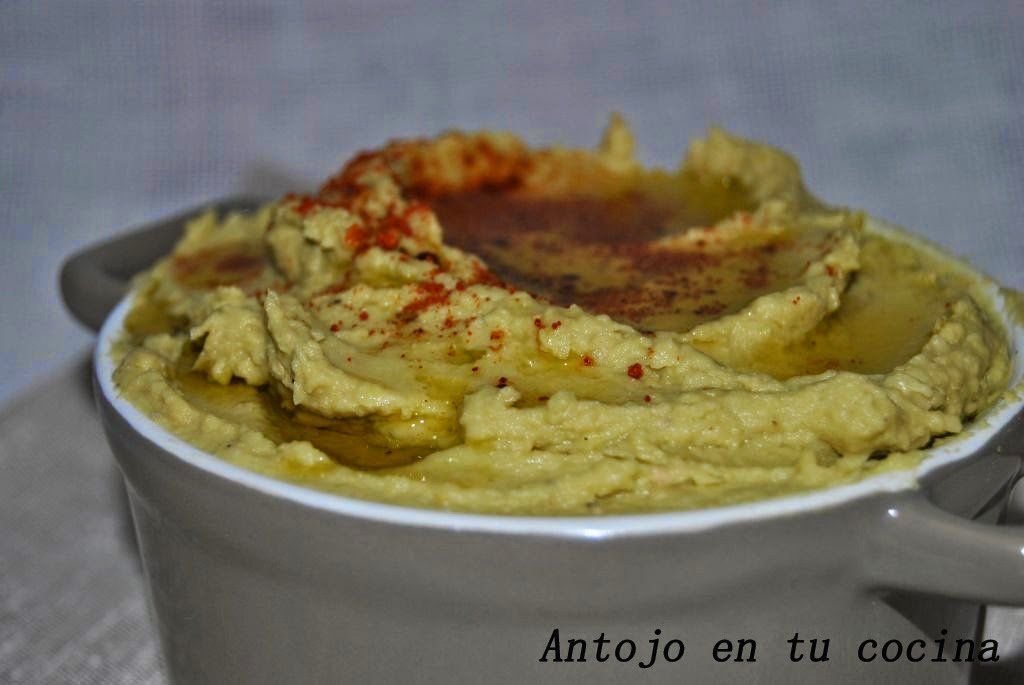 Hummus con aguacate FÁCIL y RÁPIDO