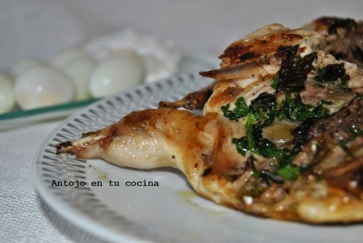 codornices a la plancha