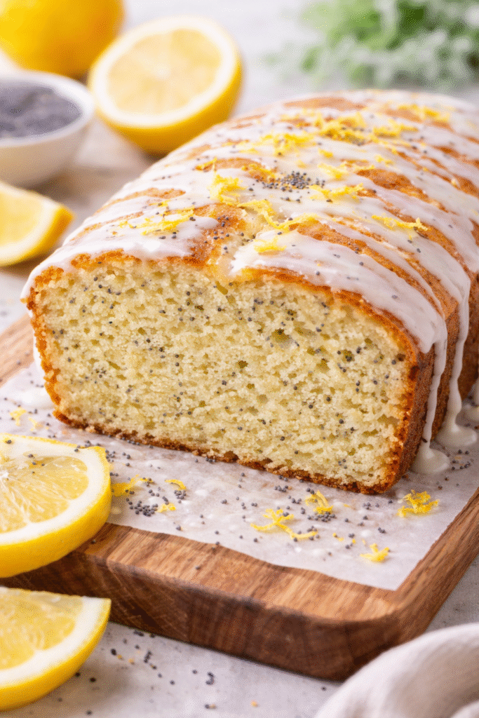 Bizcocho de limón y semillas de amapola FÁCIL y Jugoso