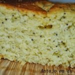Bizcocho de limón y semillas de amapola FÁCIL