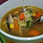 Caldito de verduras fácil y rápido