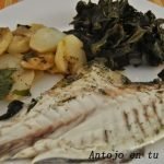 Dorada al horno con acelgas, receta FÁCIL y SANA