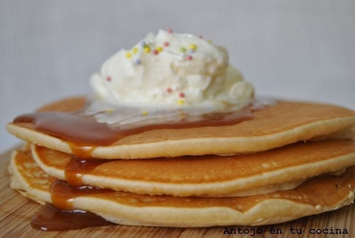 Tortitas americanas caseras fáciles y deliciosas
