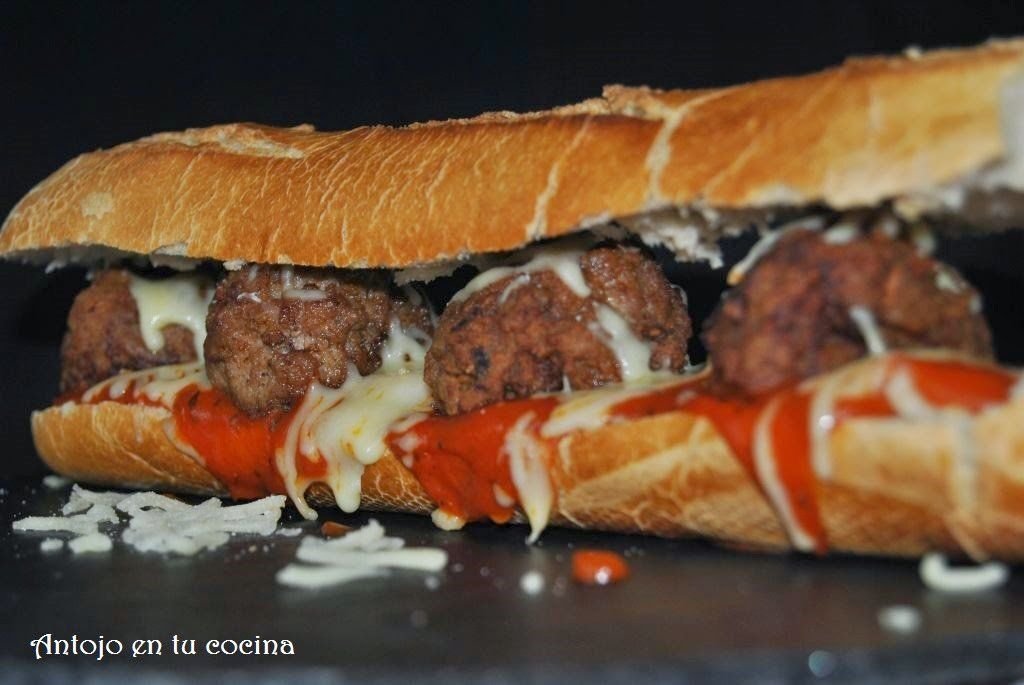 como hacer el mejor Bocadillo de albóndigas