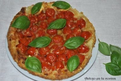 Tatín de tomates cherry