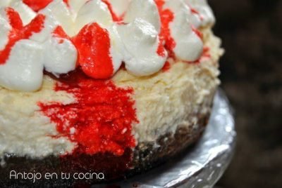 Cheesecake fácil para Halloween ¡Espeluznante!