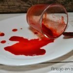cómo hacer sangre comestible para decorar platos y postres