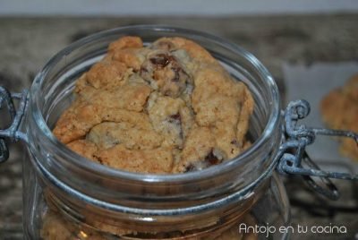 Galletas de dátiles y nueces {fácil y rápido}