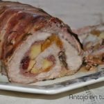 lomo relleno para navidad