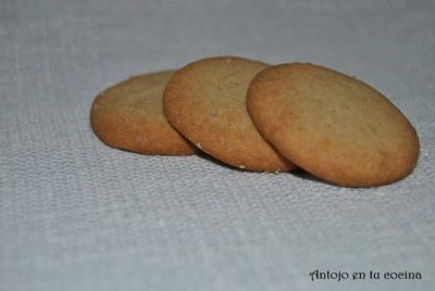 Galletas de mantequilla y vainilla