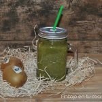 Batido verde de kiwi, pera y lechuga