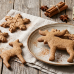 Galletas de jengibre y canela sin gluten