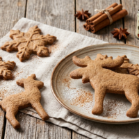 Galletas de jengibre y canela sin gluten