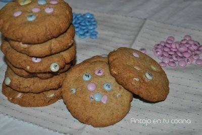 Galletas con lacasitos SIN GLUTEN