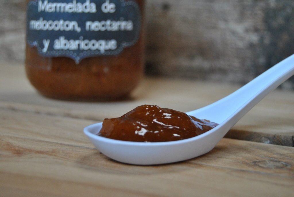 mermelada melocoton nectarina albaricoque