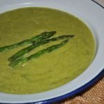 crema de esparragos verdes