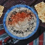 baba ganoush o paté de berenjena asada