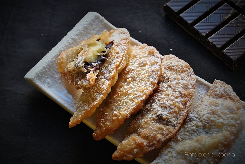 empanadilla platano y chocolate 5