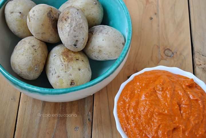 papas arrugas con mojo picón
