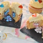 Cupcakes piñata para desvelar el sexo del bebé