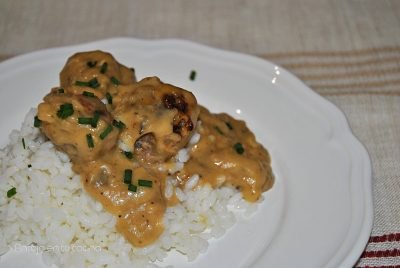Albóndigas suecas con salsa {como las de Ikea}