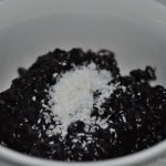 Arroz negro con leche de coco, postre Thay {método tradicional y en olla lenta}