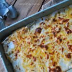 canelones de pollo y manzana