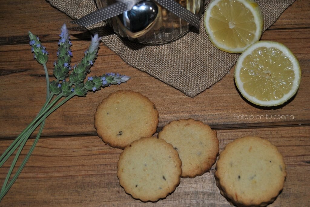 galletas limon lavanda