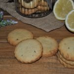 galletas caseras de limón y lavanda