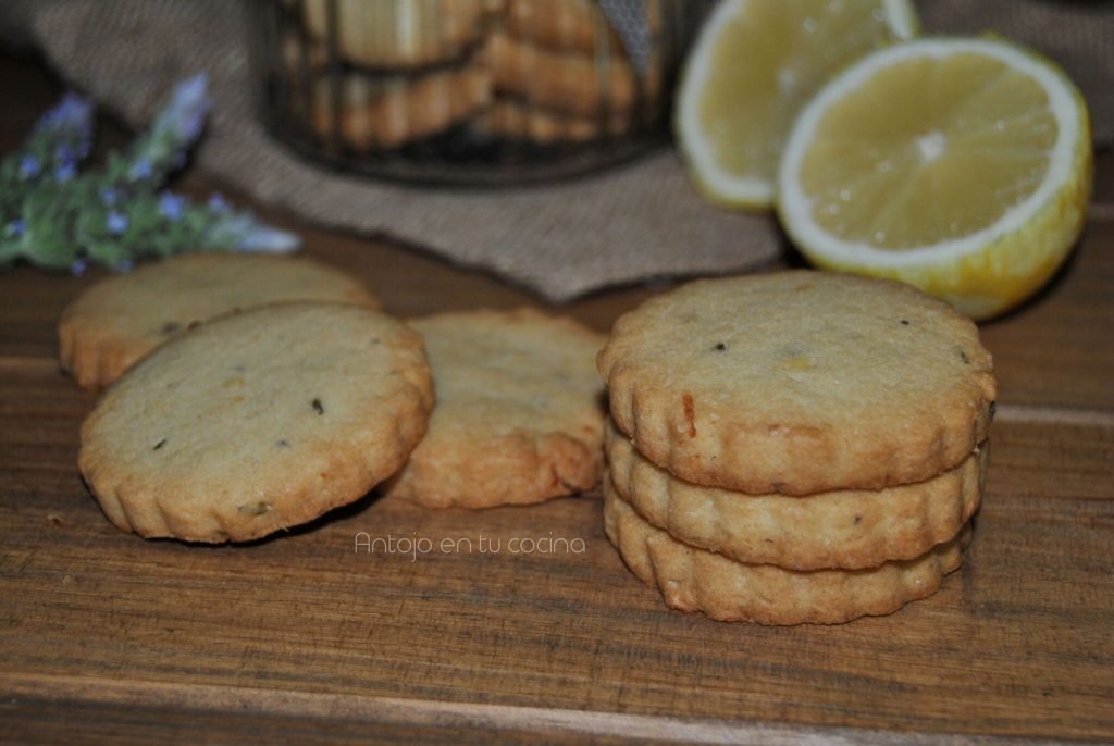 galletas limon lavanda