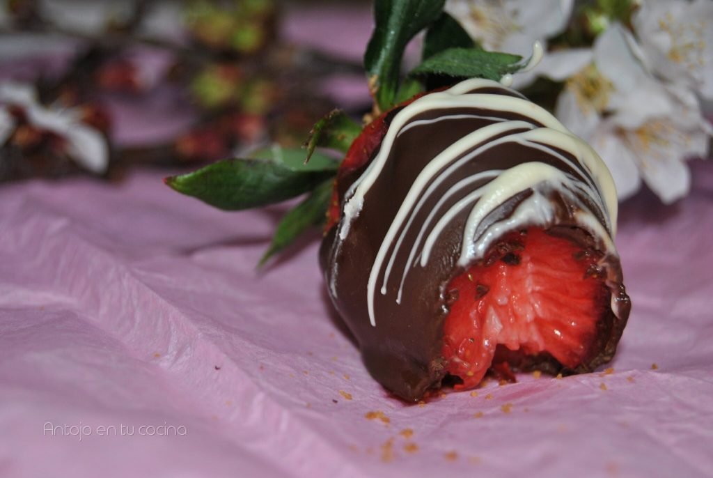 Fresas con chocolate perfectas