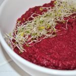 hummus de remolacha fácil y sabroso