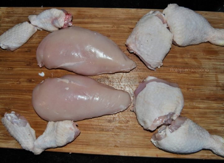cómo despiezar un pollo entero fácil en casa