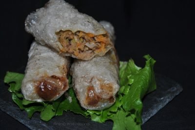 Rollitos vietnamitas fritos, receta fácil original