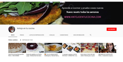 ¡Estamos en YouTube! 👩‍🍳🎥 No te pierdas nuestras videorecetas