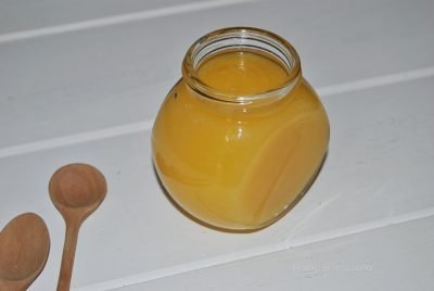 Crema de limoncello para relleno