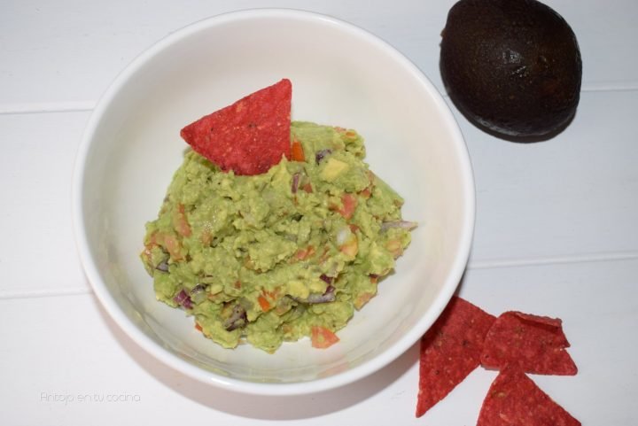 Guacamole casero: receta fácil, rápida y saludable