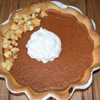 pumkin pie o pastel de calabaza americano