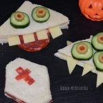 sándwiches fáciles para Halloween