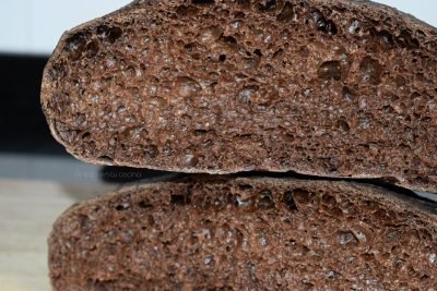 Pan con harina de algarroba