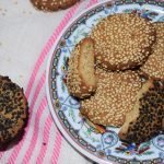 galletas veganas de tahini sesamo