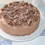 Tarta fría de mousse de toblerone