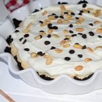 Tarta fría de mantequilla de cacahuete