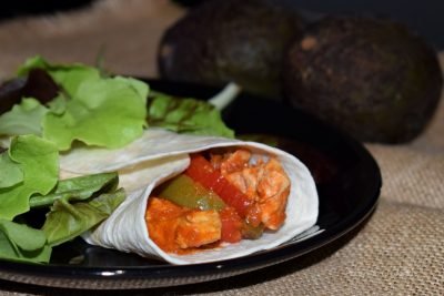 Fajitas de pollo fáciles